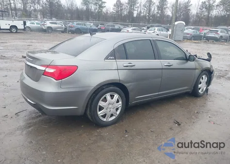 2012 Chrysler 200 Lx из США, поврежденный, VIN 1C3CCBAB2CN321081